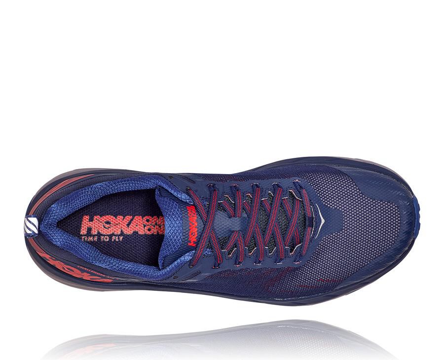 Hoka Australia One One Challenger ATR 5 - Mens Trail Shoes Navy - ZYHOC-9317